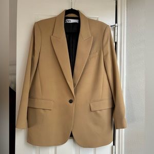 Camel colored Zara Blazer